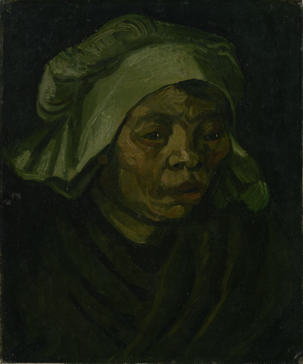 F0080a Head of a woman